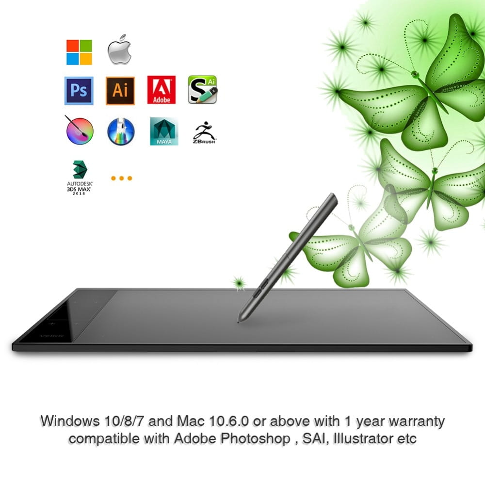 A30 English version digital tablet hand-painted board