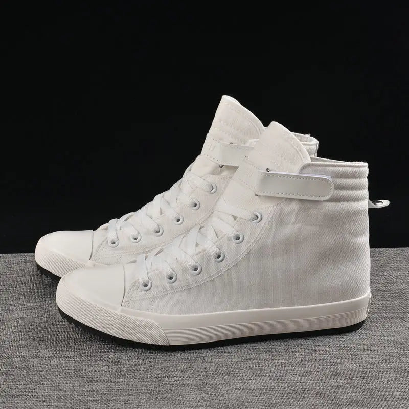 Velcro student canvas shoes