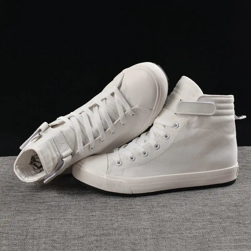 Velcro student canvas shoes