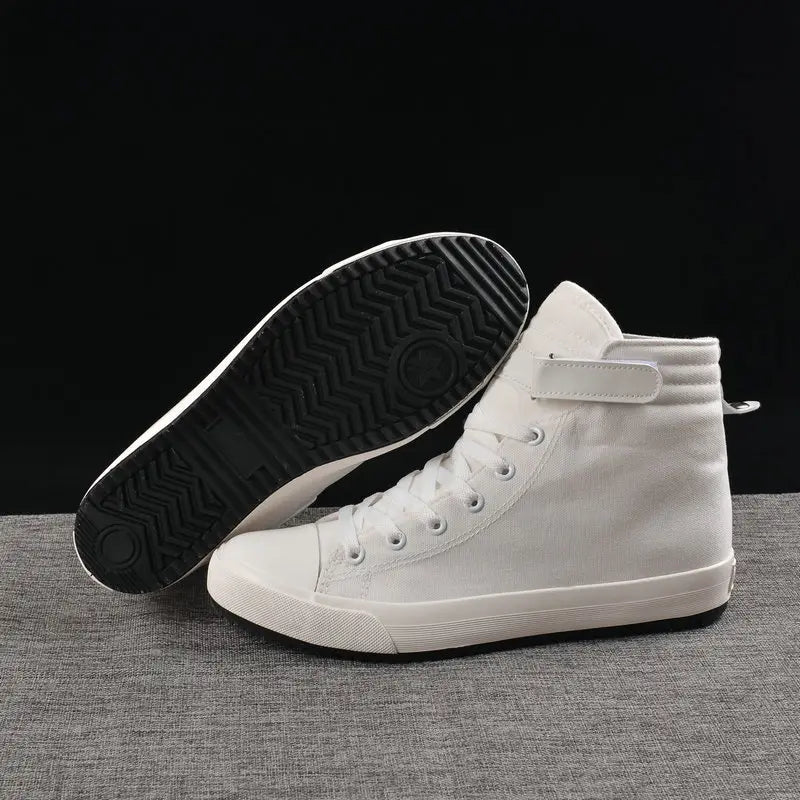 Velcro student canvas shoes