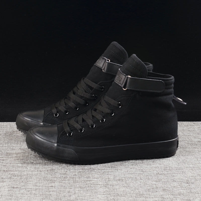 Velcro student canvas shoes