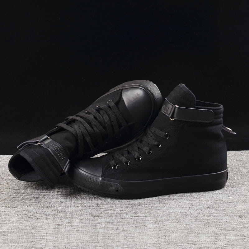 Velcro student canvas shoes