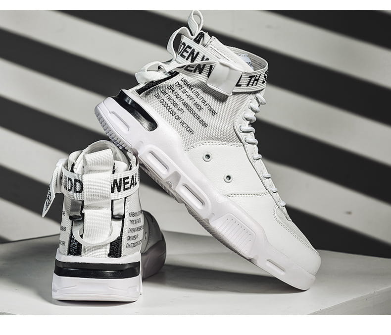 High-top sneakers
