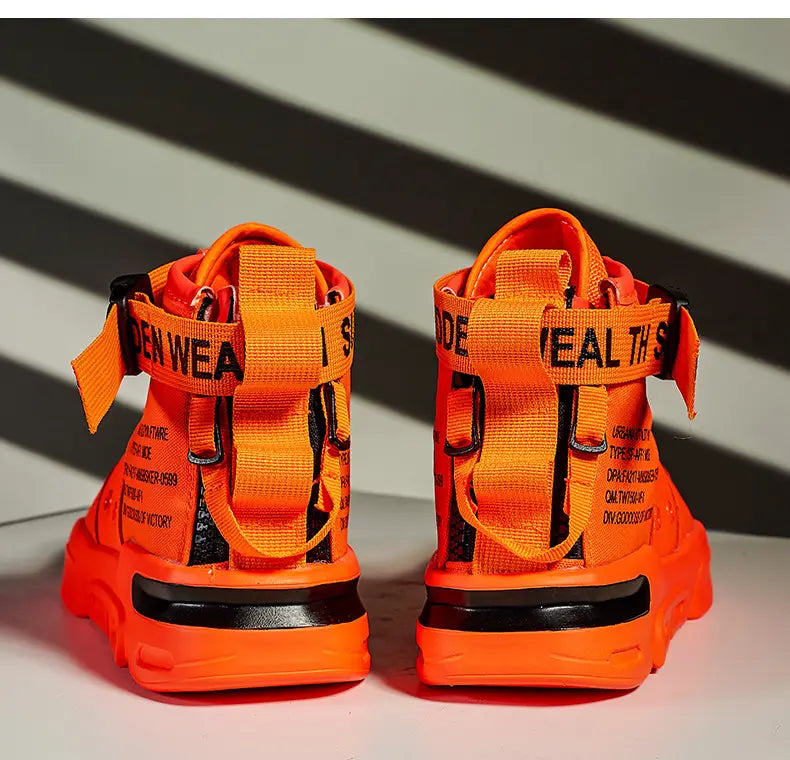 High-top sneakers