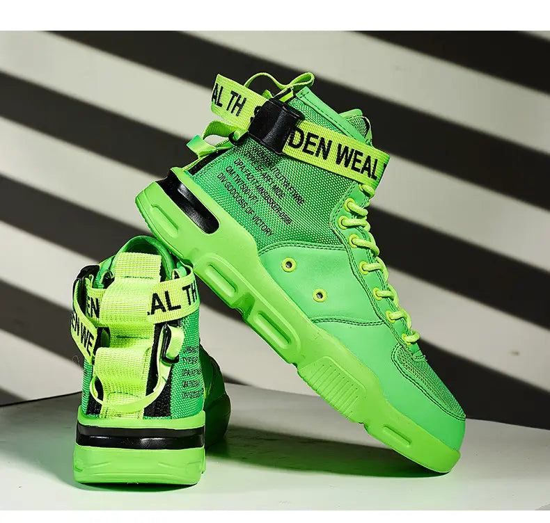High-top sneakers