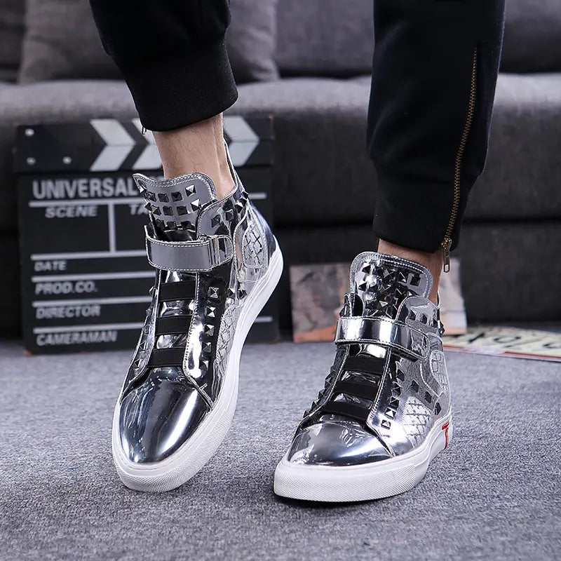 Men’s Velcro ankle boots