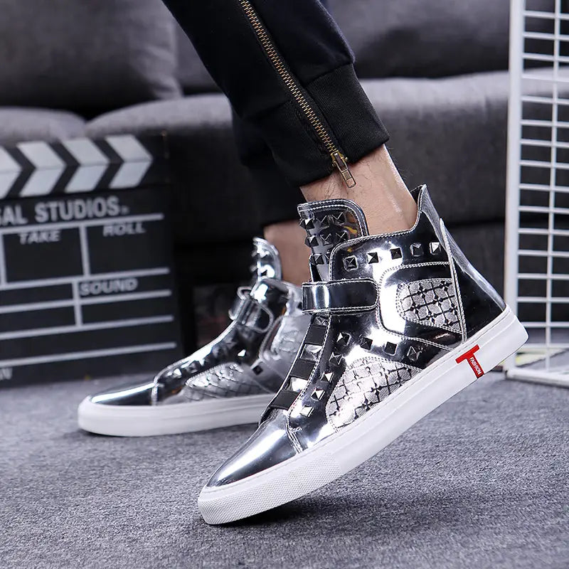 Men’s Velcro ankle boots