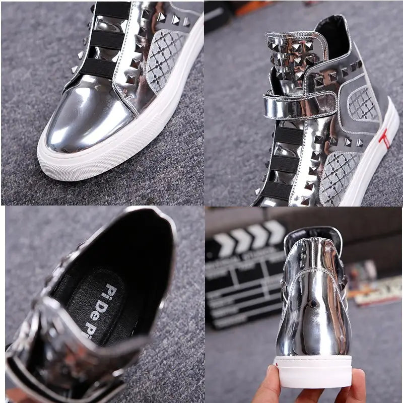 Men’s Velcro ankle boots