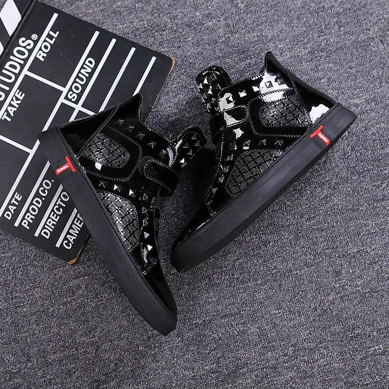 Men’s Velcro ankle boots