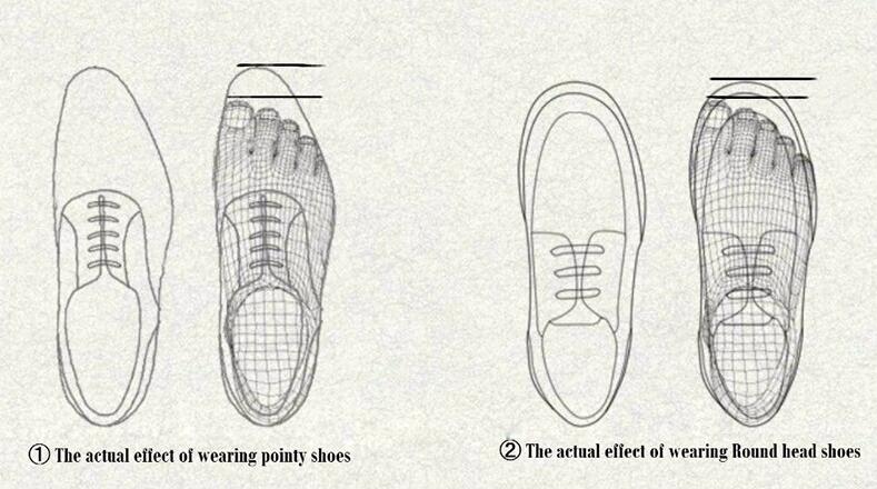 Leather lace-up casual shoes
