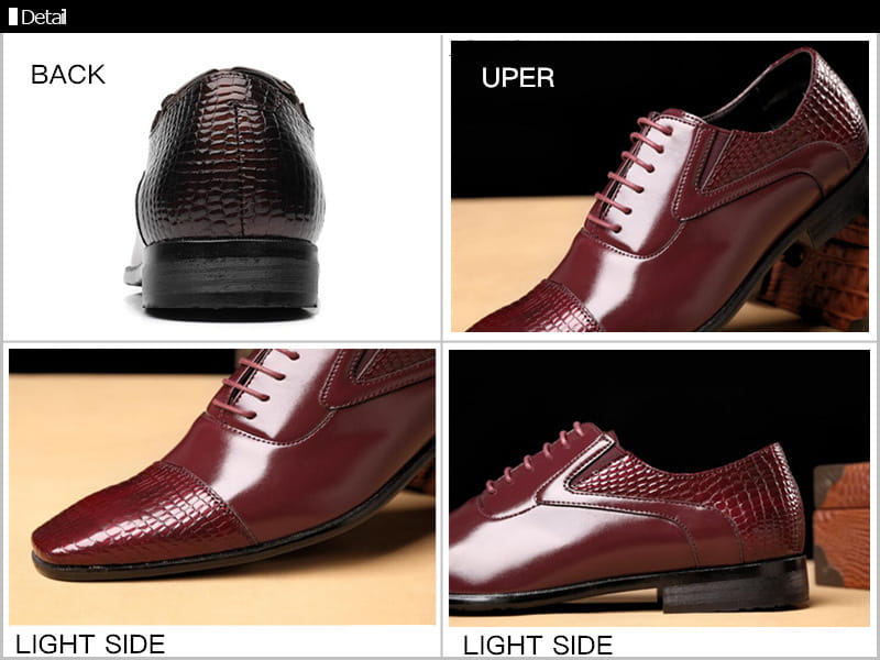 Business leather shoes