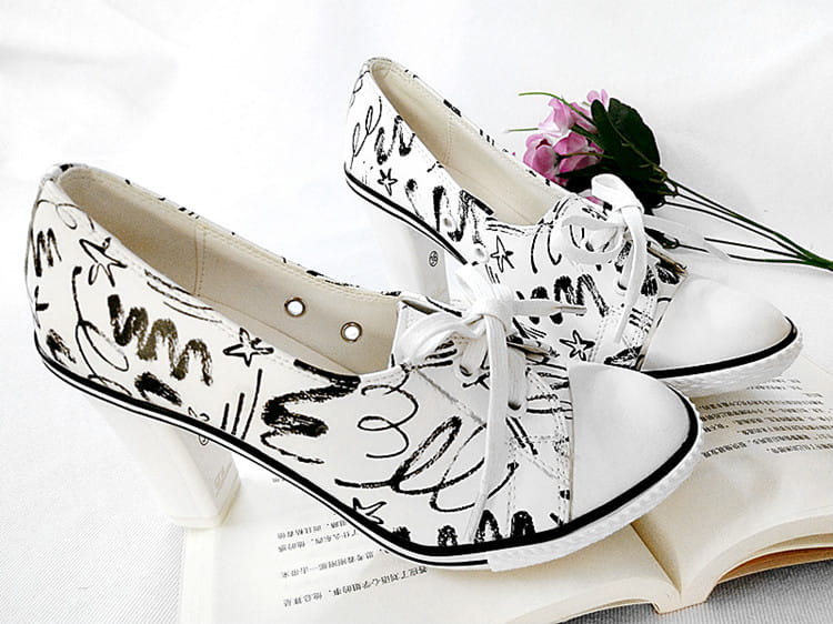 Ladies fashion high heels