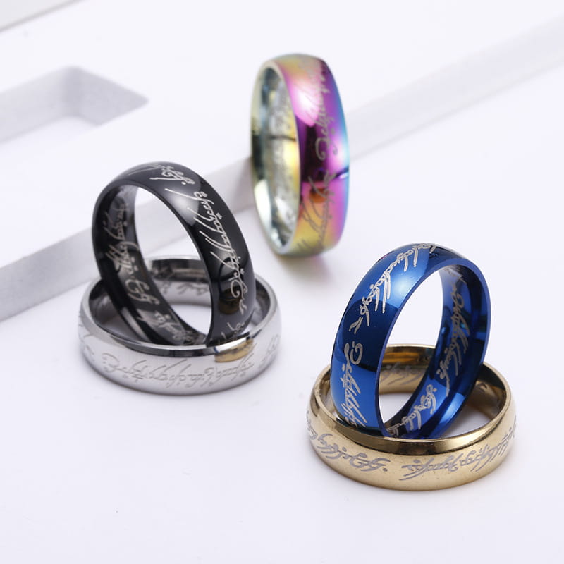Titanium Steel Ring Men’s Ring Ring