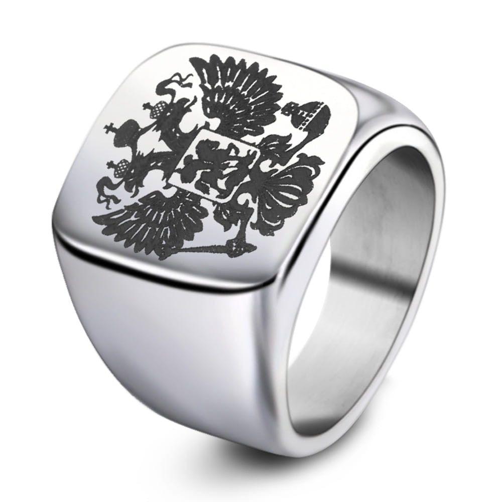 Stainless steel men’s ring