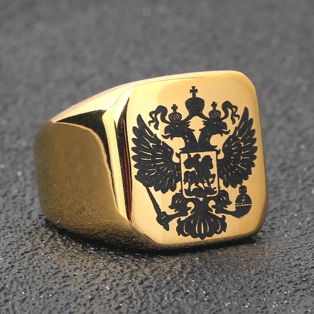 Stainless steel men’s ring