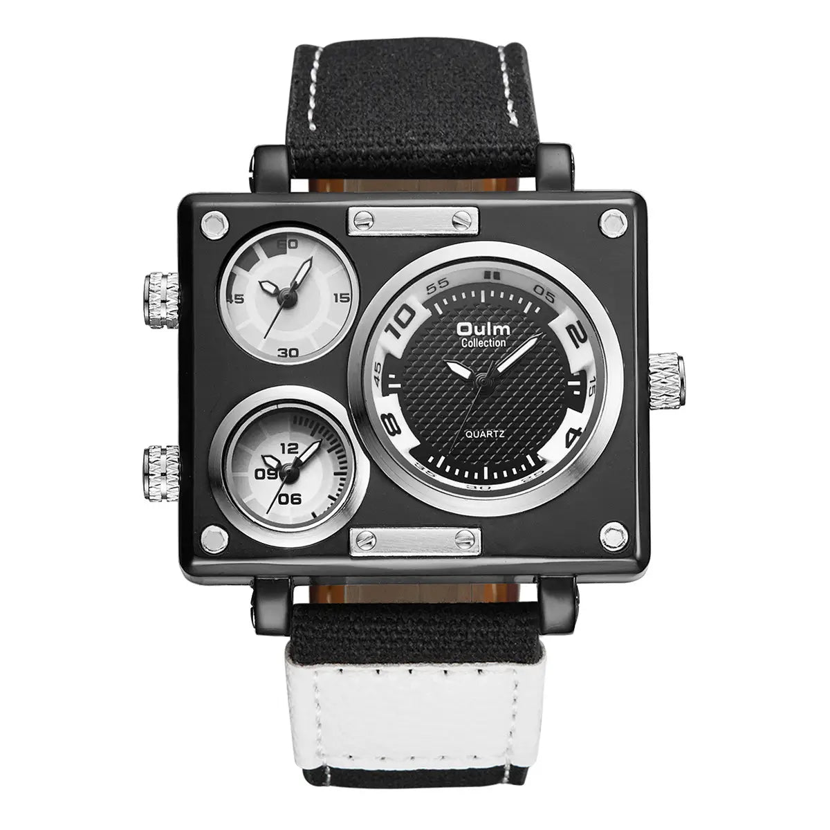 Large double movement watch