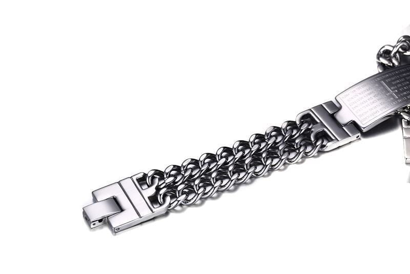 Cross Scripture Men’s Bracelet