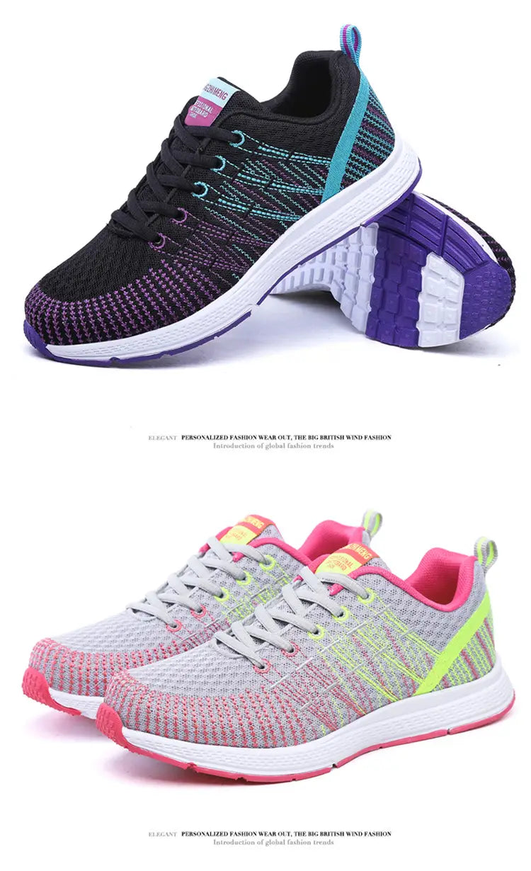 Women’s casual running shoes light travel shoes