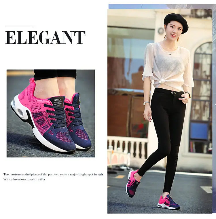Women’s casual running shoes light travel shoes