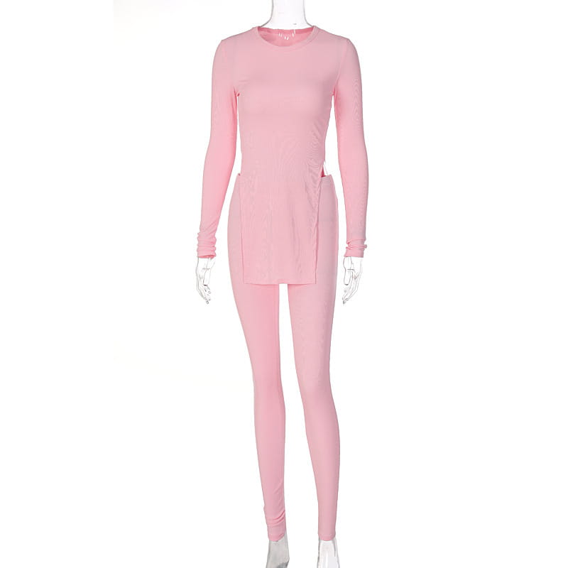 Women’s New Pit Strip Tops And Trousers Suits