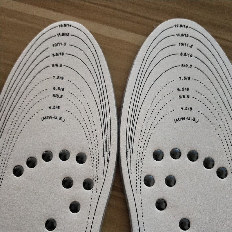 Eighteen magnet insoles