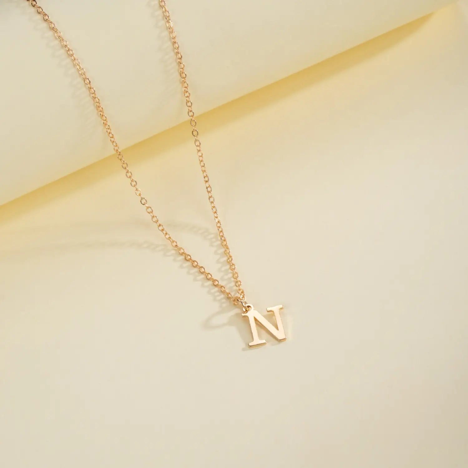English Letter Necklace Female Personality