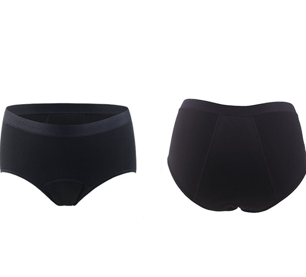 Women’s Fashion Mid Waist Four-layer Bamboo Fiber Physiological Underwear