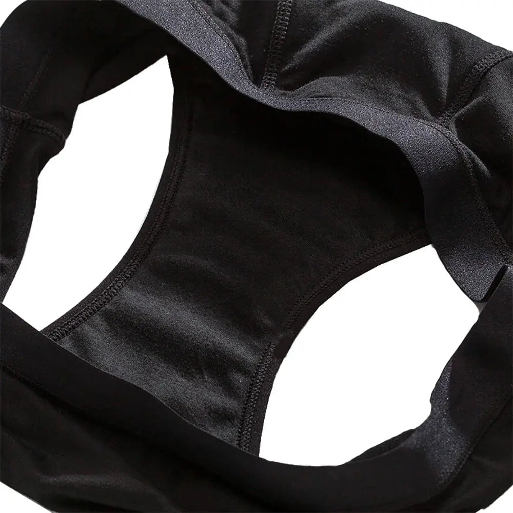 Women’s Fashion Mid Waist Four-layer Bamboo Fiber Physiological Underwear