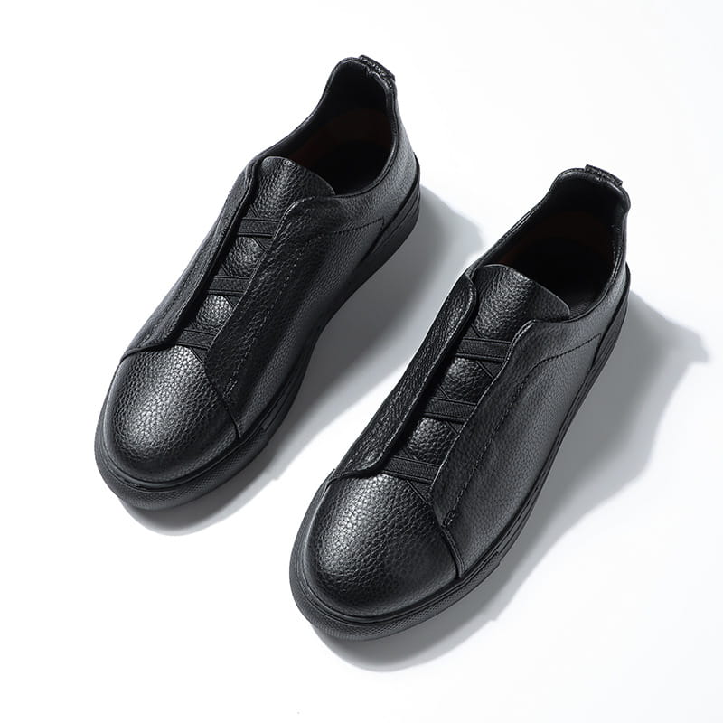 Soft Bottom Soft Surface Short Casual New Men’s Leather Shoes