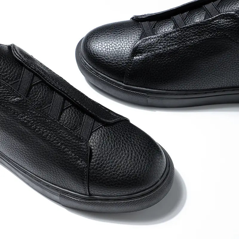 Soft Bottom Soft Surface Short Casual New Men’s Leather Shoes