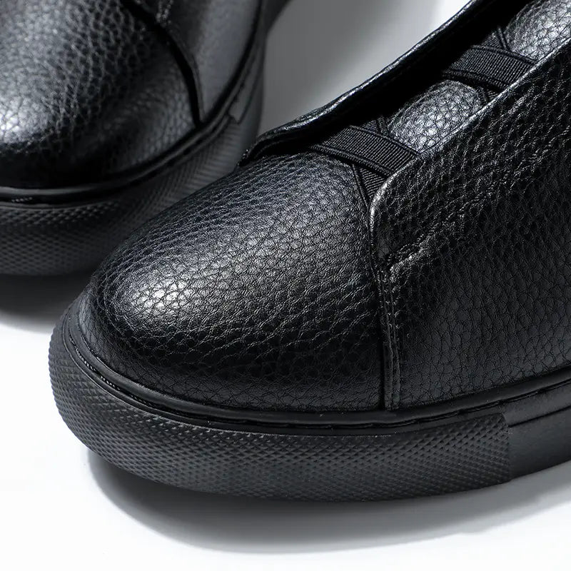 Soft Bottom Soft Surface Short Casual New Men’s Leather Shoes