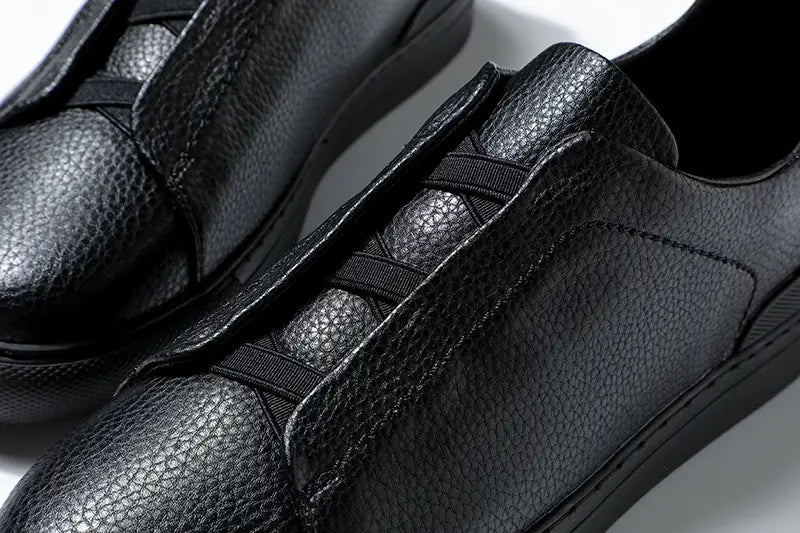 Soft Bottom Soft Surface Short Casual New Men’s Leather Shoes