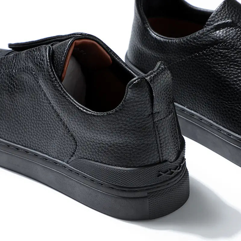 Soft Bottom Soft Surface Short Casual New Men’s Leather Shoes