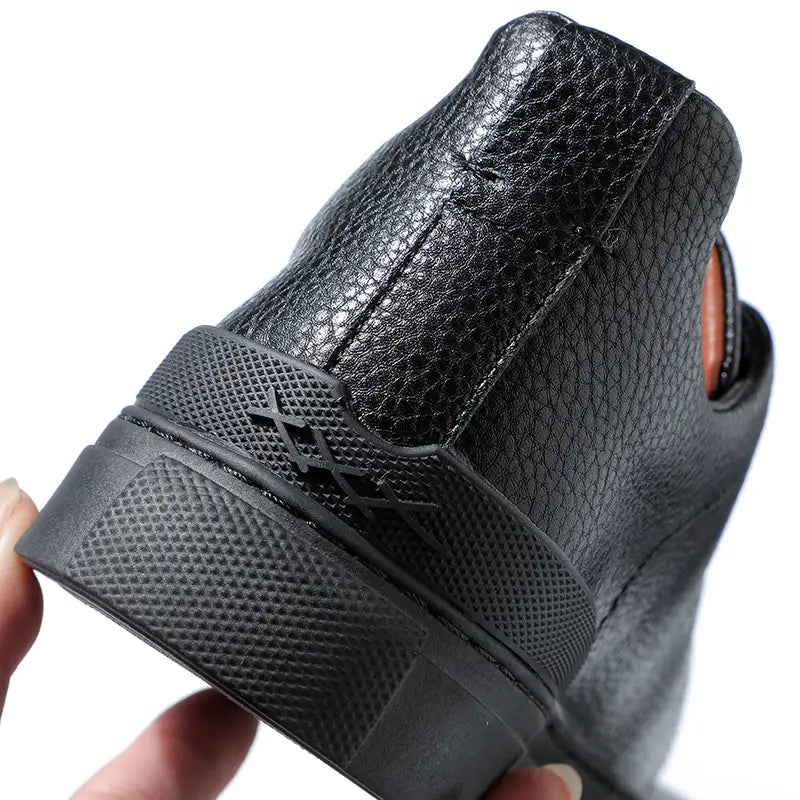 Soft Bottom Soft Surface Short Casual New Men’s Leather Shoes