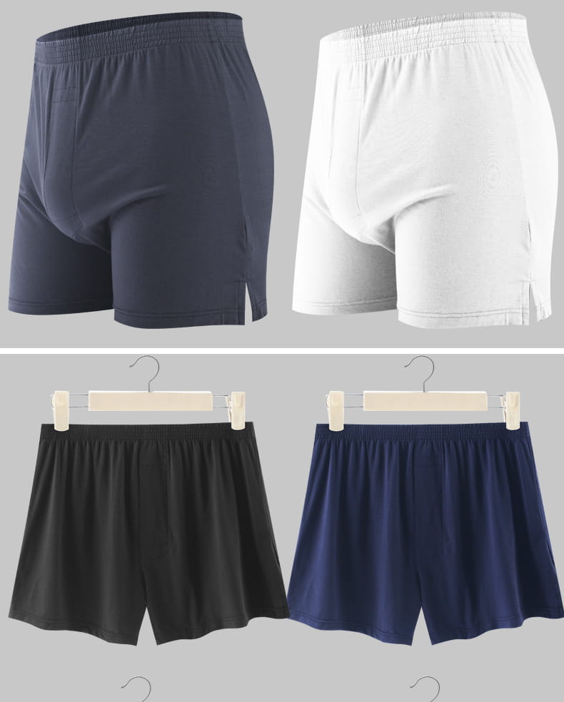 Modal Men’s Breathable Mid Waist Plus Size Underwear