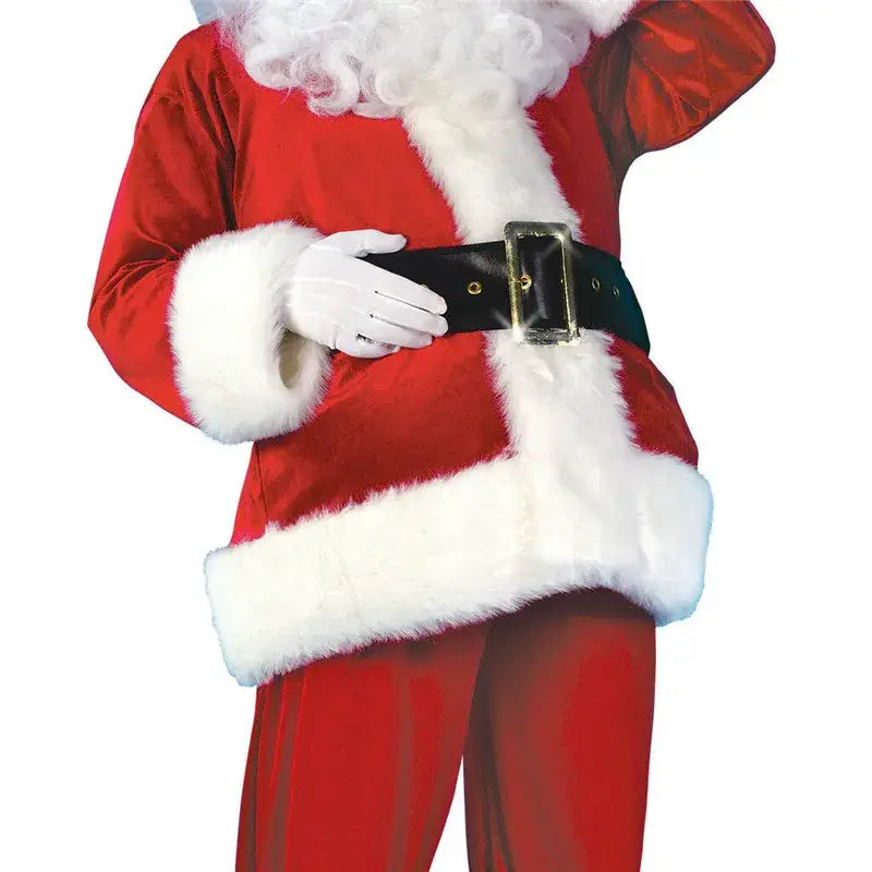 Plus Size Santa Claus Costume For Adults Men Women Christmas Carnival Cosplay Red Plus Size Suit Fancy Costumes
