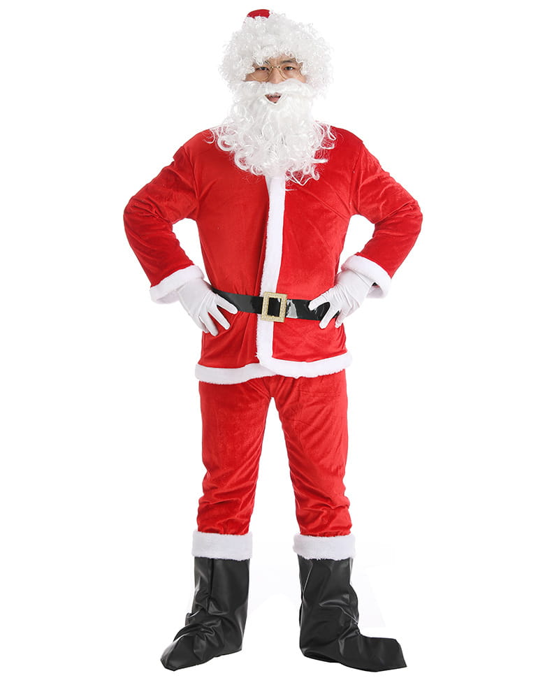Christmas Costume Men’s And Women’s Clothing Full Set Performance Costume