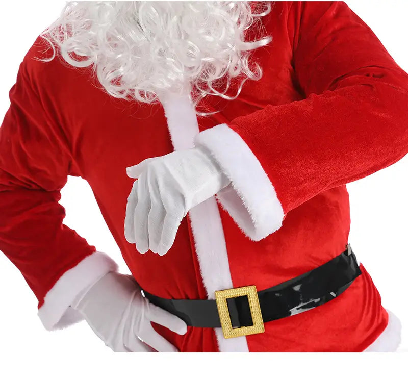 Christmas Costume Men’s And Women’s Clothing Full Set Performance Costume