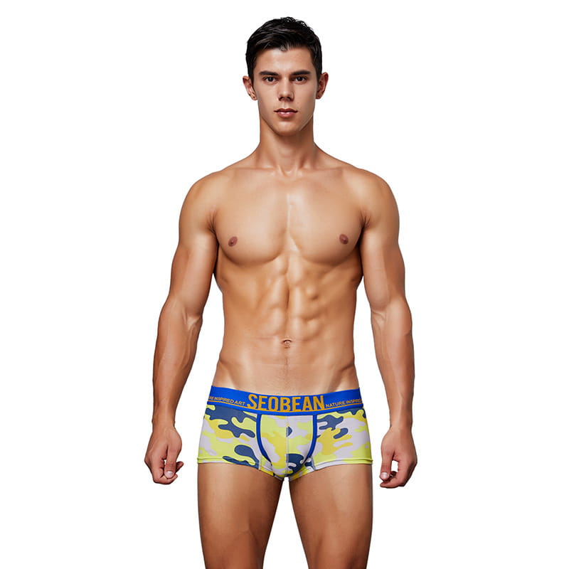 Men’s Underwear Low Waist Camouflage Sheath Men’s Underwear