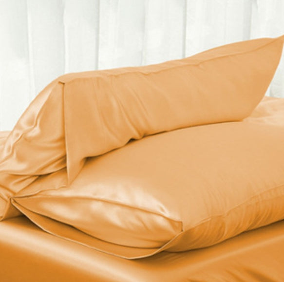 Pure Satin Silk Soft Pillowcase Cover
