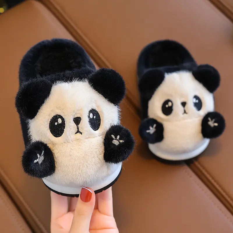Children’s Cotton Slippers Boys’ Home Wear Plush