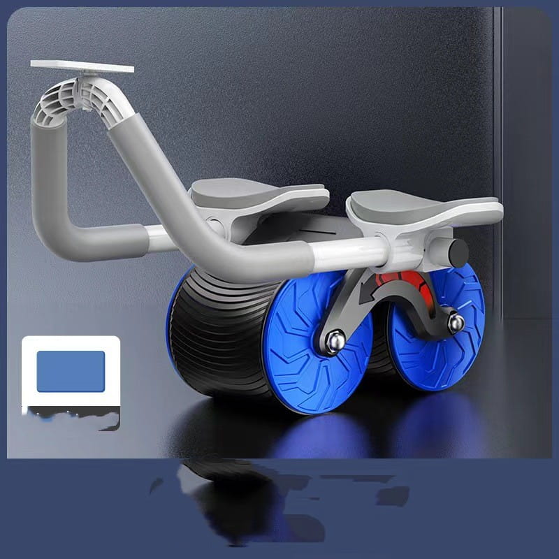 Abdominal Wheel Automatic Rebound AB Roller Abdominal Wheel Elbow Support Men And Women Belly Slimming Belly Fitness