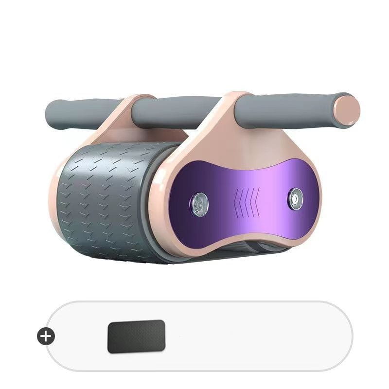 Abdominal Wheel Automatic Rebound AB Roller Abdominal Wheel Elbow Support Men And Women Belly Slimming Belly Fitness