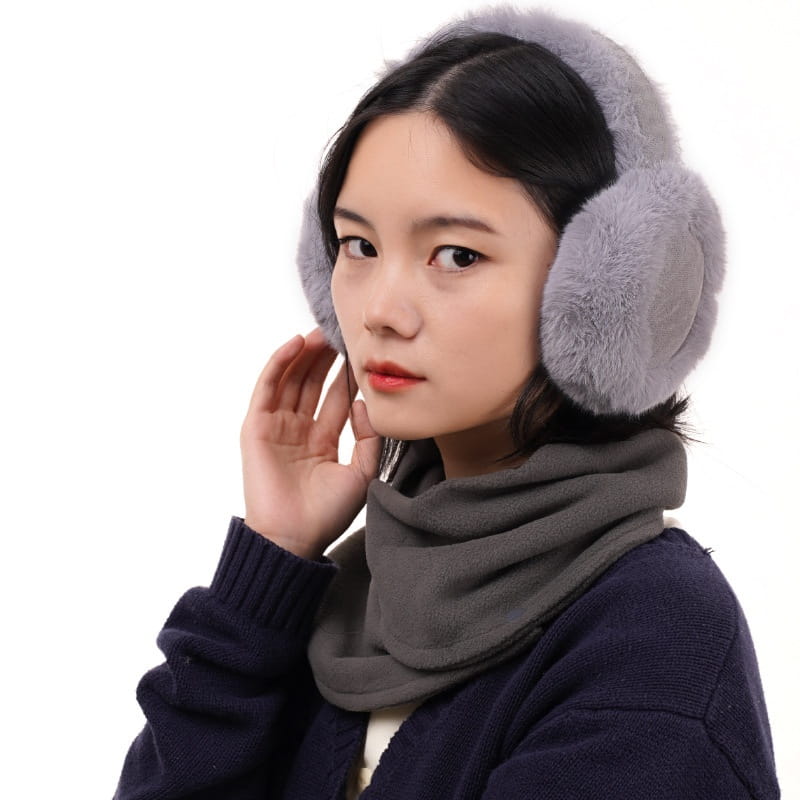 Folding Warm-keeping Women’s Autumn And Winter Plush Fashion Earmuffs