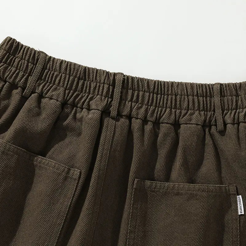 Japanese-style Retro Loose Trousers For Men
