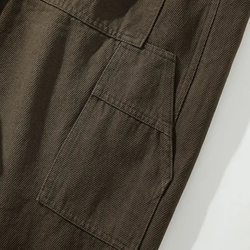 Japanese-style Retro Loose Trousers For Men