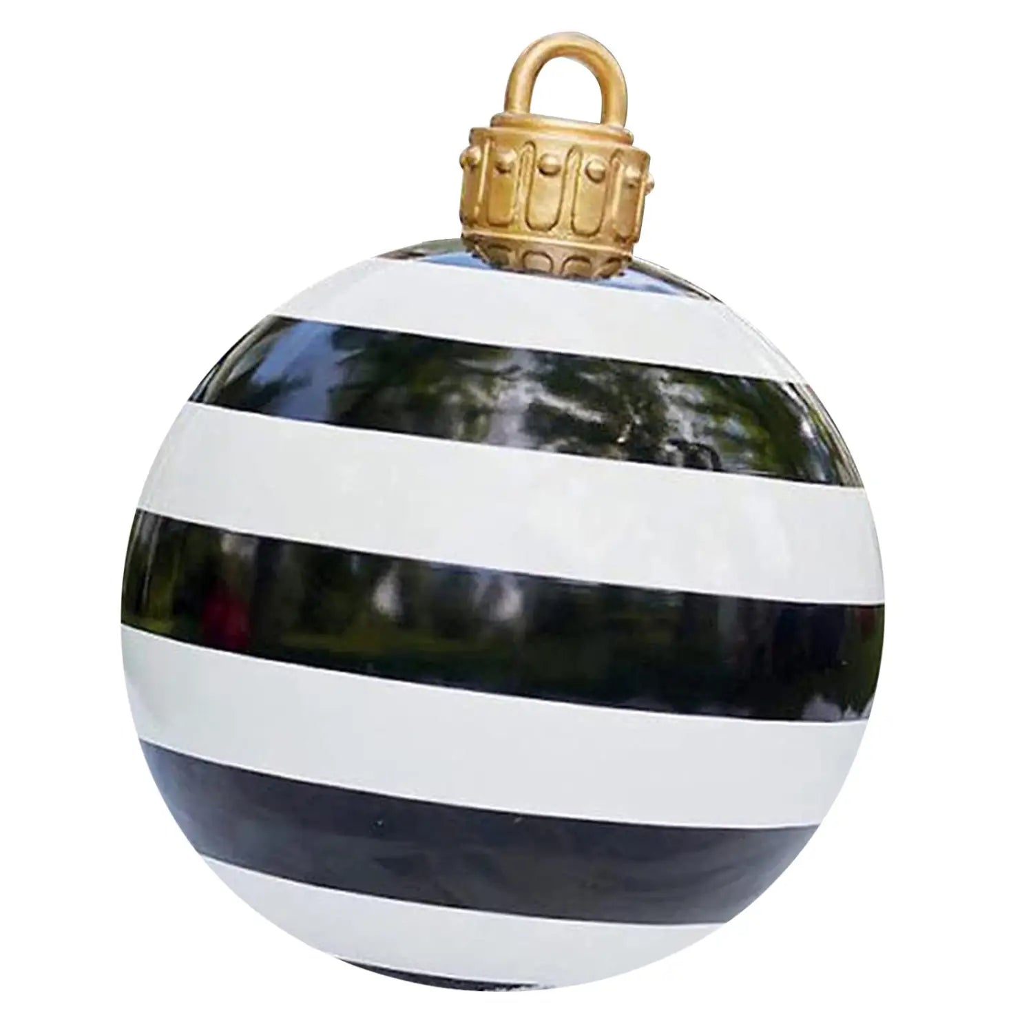 Christmas Ornament Ball Outdoor Pvc 60CM Inflatable Decorated Ball PVC Giant Big Large Balls Xmas Tree Decorations Toy