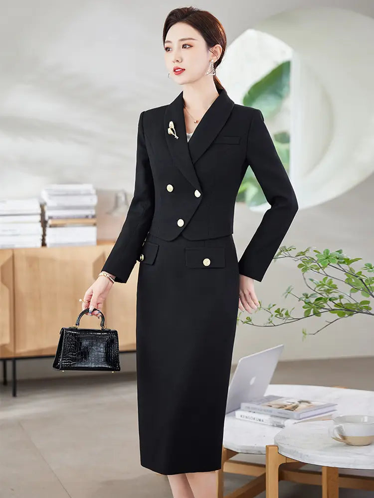 New Temperament Leisure Formal White Blazer For Women