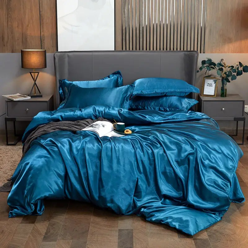 Sleeping Real Silk Quilt Cover Sheets