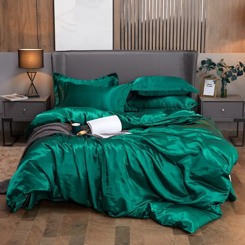 Sleeping Real Silk Quilt Cover Sheets